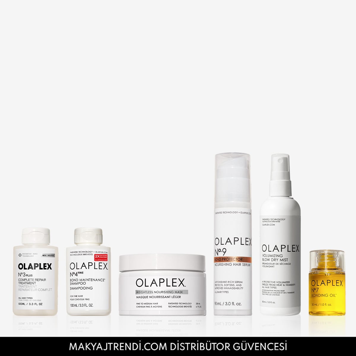 İnce Telli Saçlar İçin Bağ Güçlendirici & Onarıcı Bakım Seti